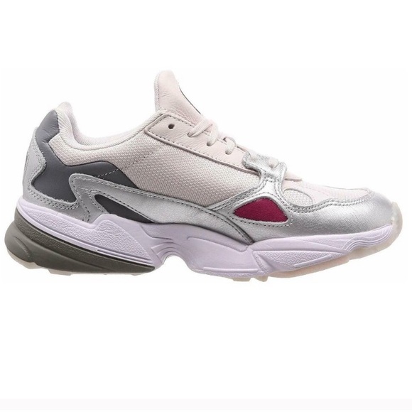 adidas Falcon Orchid Tint Silver Metallic Sneakers - Picture 7 of 14